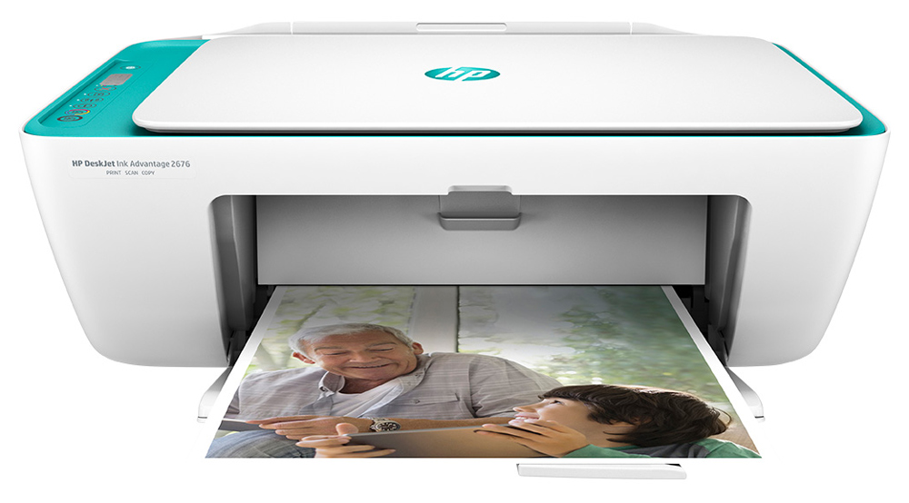 Multifuncional HP DeskJet Ink Advantage 2676 - USB, Wi-Fi - Open Box - Y5Z00A