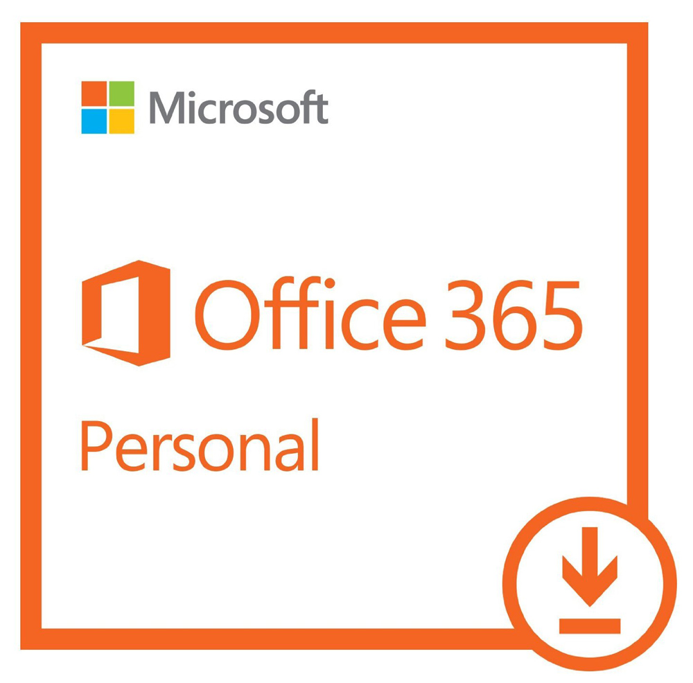 Office 365 Personal - Licença Anual para 1 usuário - 1 TB de Armazenamento One Drive - 1 PC ou Mac + 1 Tablet ou Smartphone - Versão Download - QQ2-00008