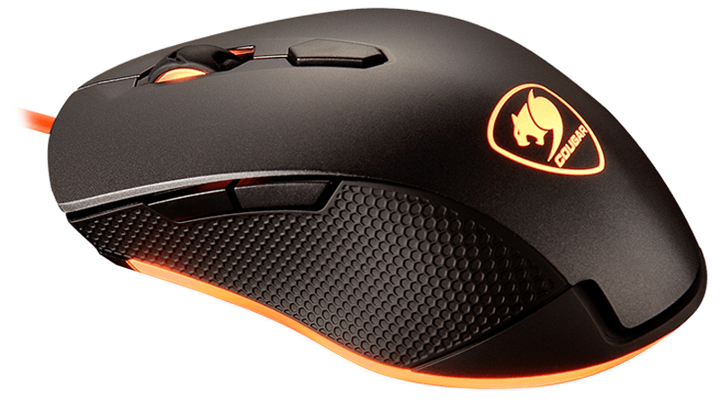 Mouse Gamer Cougar Minos X2 - 3000 DPI Ajustável - Iluminção LED em 3 Zonas - USB - CGR-WOSB-MX2