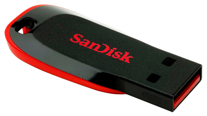 Pen Drive 16GB SanDisk Cruzer Blade - SDCZ50-016G-B35