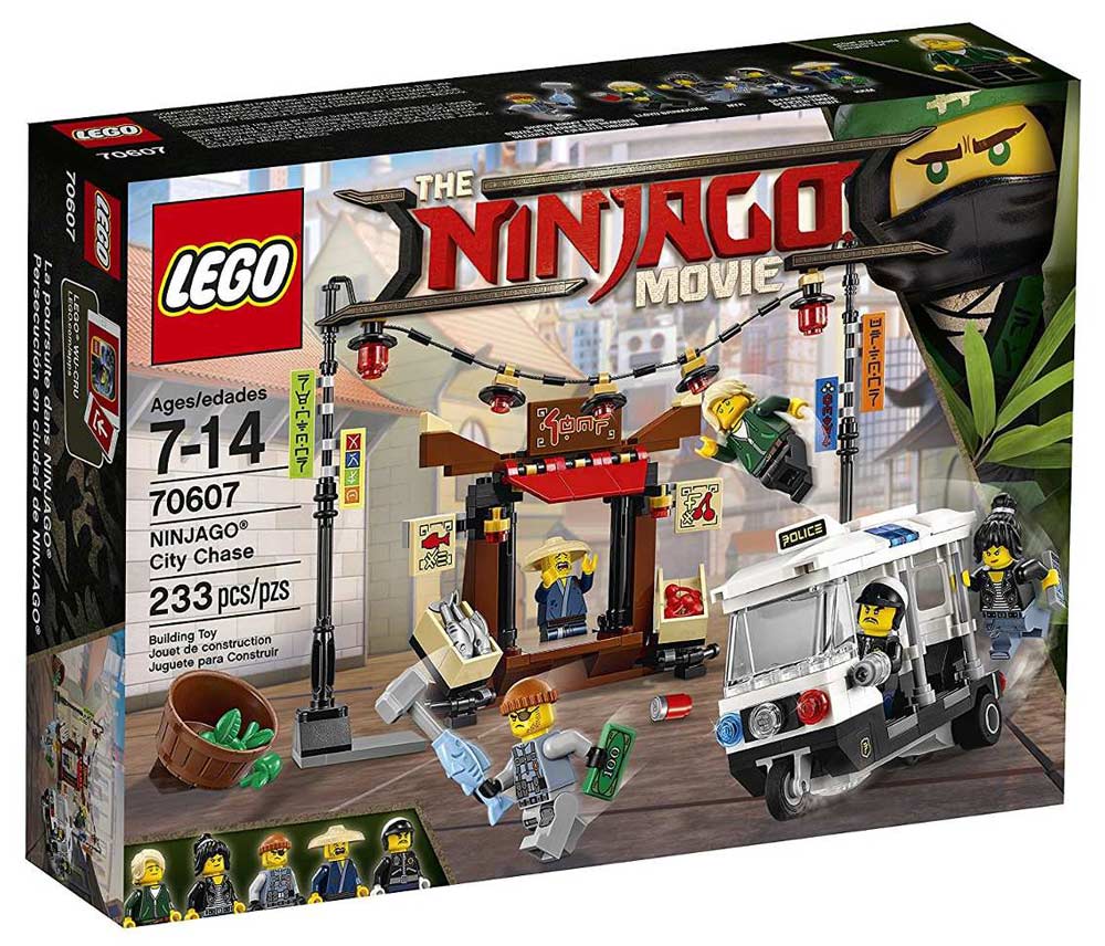 LEGO Ninjago - Perseguição na Cidade de NINJAGO - 70607