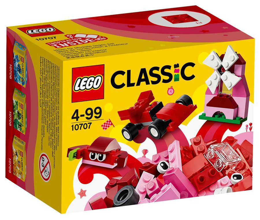 LEGO Classic - Caixa de Criatividade Vermelha - 10707