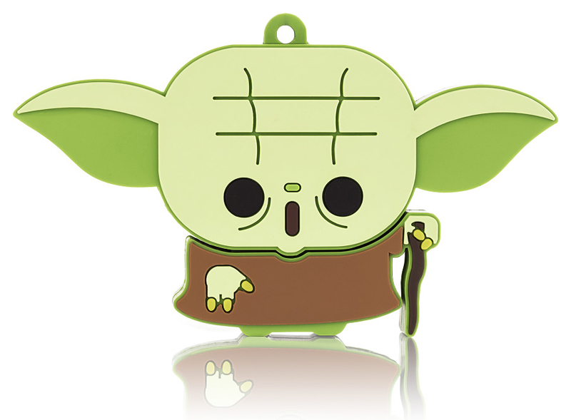 Pen Drive 8GB Star Wars Yoda - Multilaser PD037