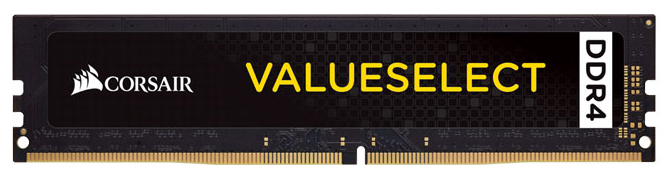 Memória 16GB DDR4 2400MHz - Corsair Value Select - CL16 - CMV16GX4M1L2400C16
