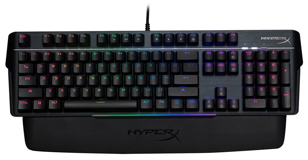 Teclado Mecânico HyperX Mars RGB - Switch Outemu Blue - LED RGB - Apoio de Pulso Removível - HX-KB3BL3-US/R4