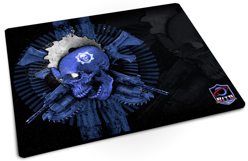 Mousepad Bits Gamer Gears of War - Médio: 360 x 250mm