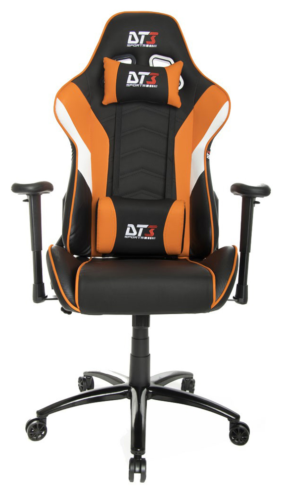 Cadeira Gamer DT3 Sports Elise Orange - Encosto Reclinável de 180º - Construção em Aço - 10636-6
