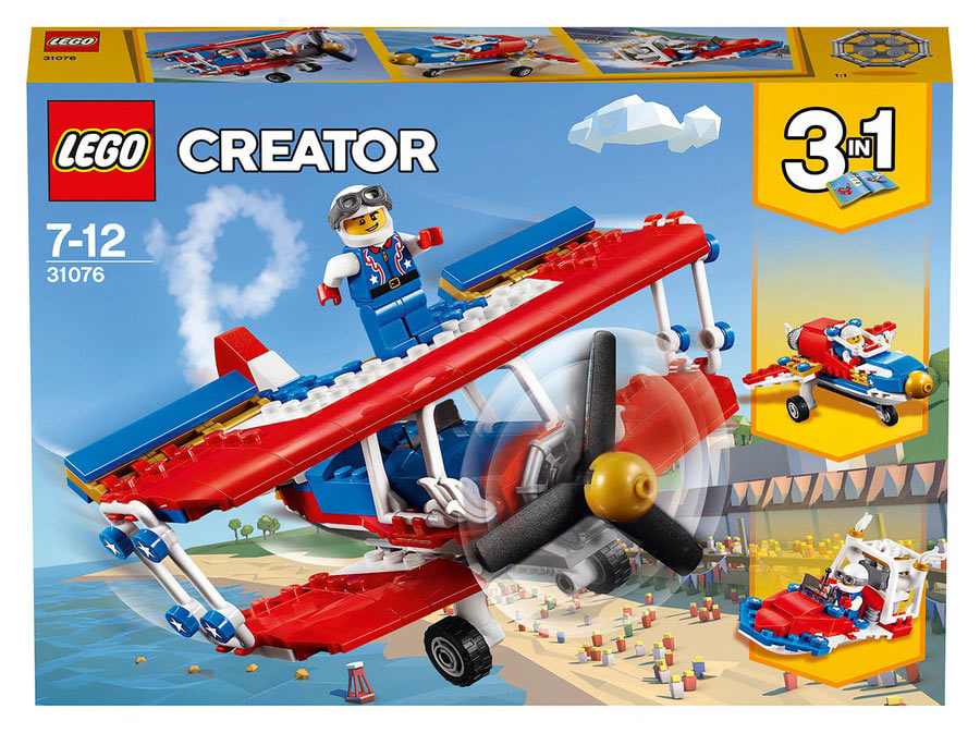 LEGO Creator - Avião de Acrobacias Ousadas - 31076