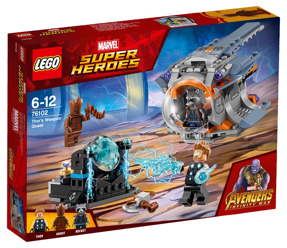 LEGO Marvel Super Heroes - Procura da Arma de Thor - 76102