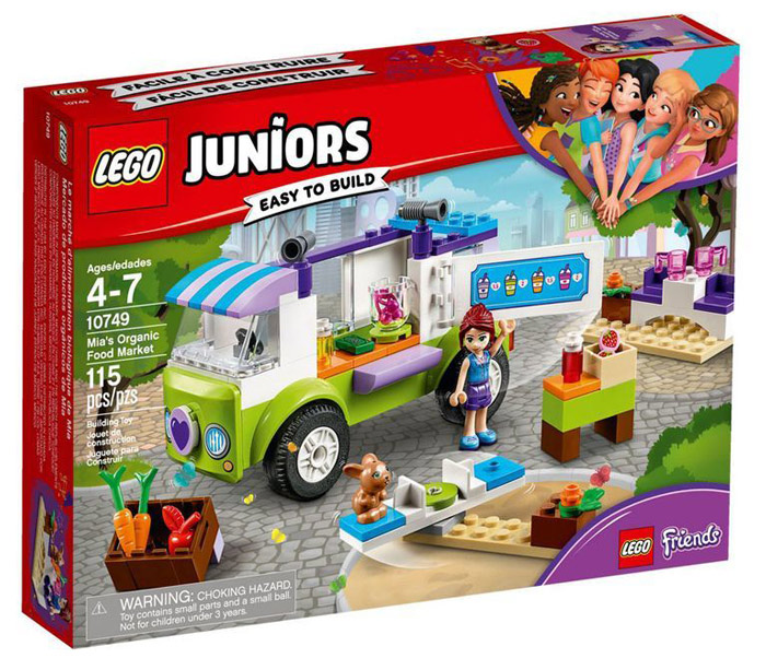 LEGO Juniors - O Mercado de Alimentos Orgânicos da Mia - 10749