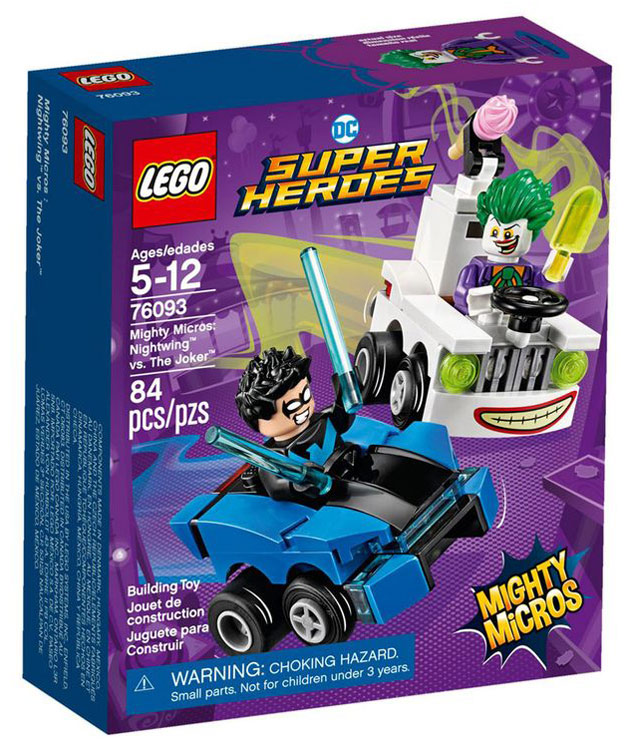 LEGO DC Super Heroes - Mighty Micros: Asa-Noturna vs Coringa - 76093