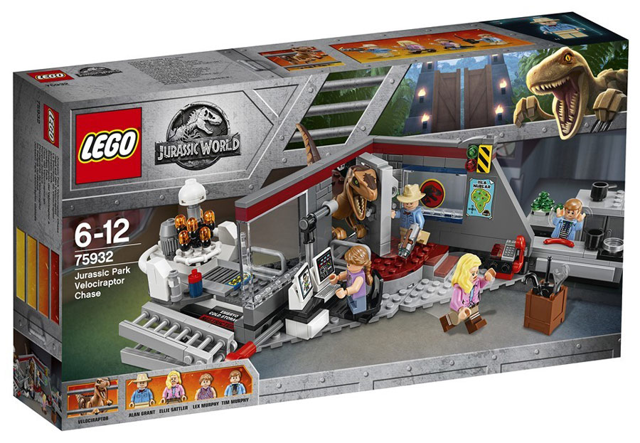 LEGO Jurassic World - Perseguição de Raptor - 75932