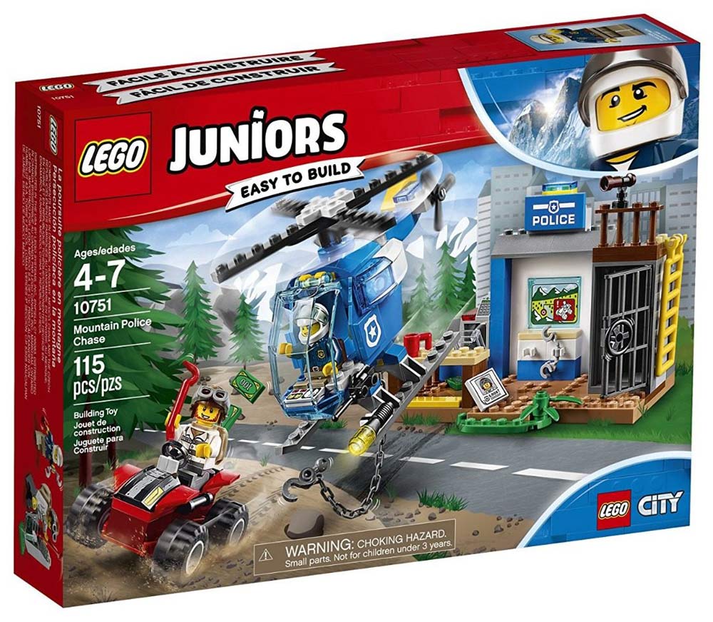 LEGO City Juniors - Perseguição Policial na Montanha - 10751
