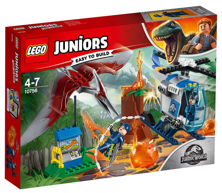 LEGO Juniors Jurassic World - Fuga de Pteranodonte - 10756