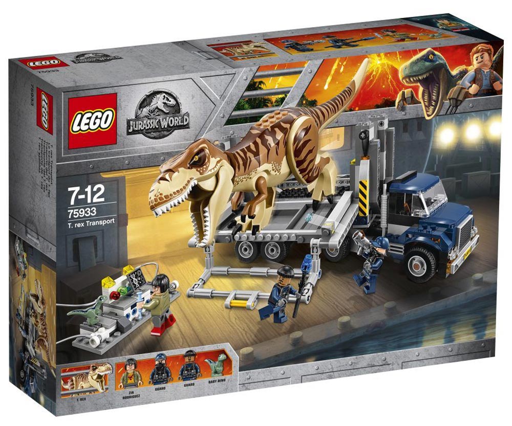 LEGO Jurassic World - Transportando o T-Rex - 75933