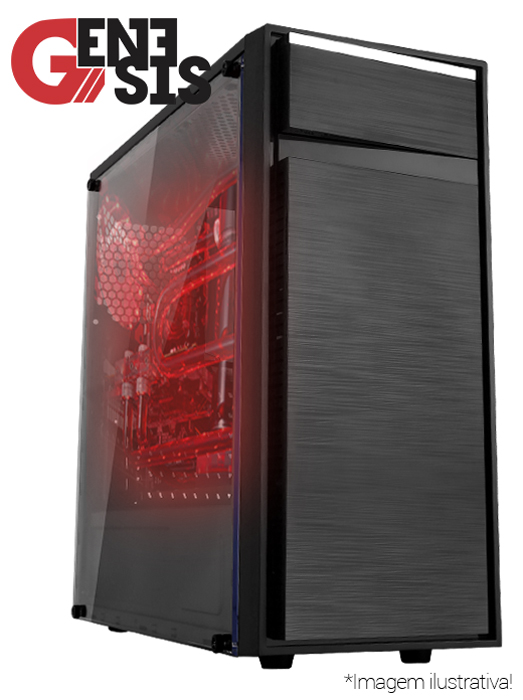 PC Gamer Bits Genesis Powered by ASUS - Intel® Core i3 9100F, 8GB, HD 500GB, Geforce GTX 1650 4GB