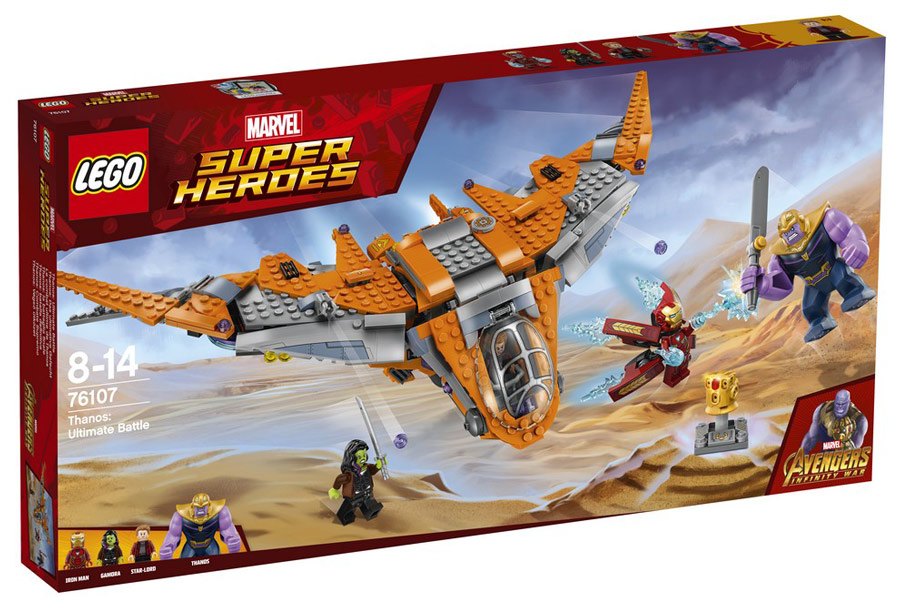 LEGO Marvel Super Heroes - Thanos: A Batalha Final - 76107