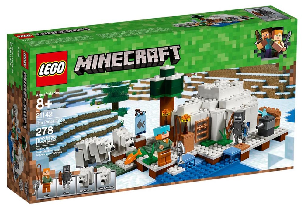 LEGO Minecraft - O Iglu Polar - 21142