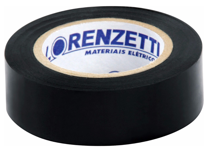 Fita Isolante Lorenzetti - 19mm x 20 Metros - AG-20MAT-N