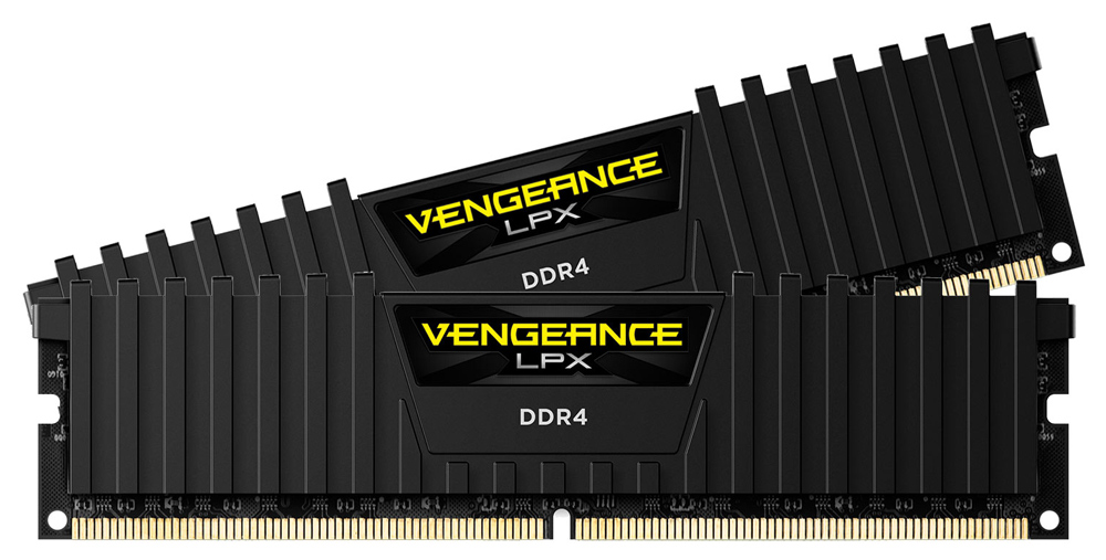 Memória Kit 16GB DDR4 2400MHz (2 x 8GB) - Corsair Vengeance LPX - CMK16GX4M2A2400C16