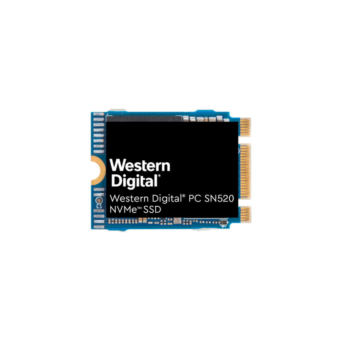SSD M.2 128GB Western Digital SN520 - NVMe - Leitura 1500 MB/s - Gravação 800 MB/s - SDAPTUW-128G