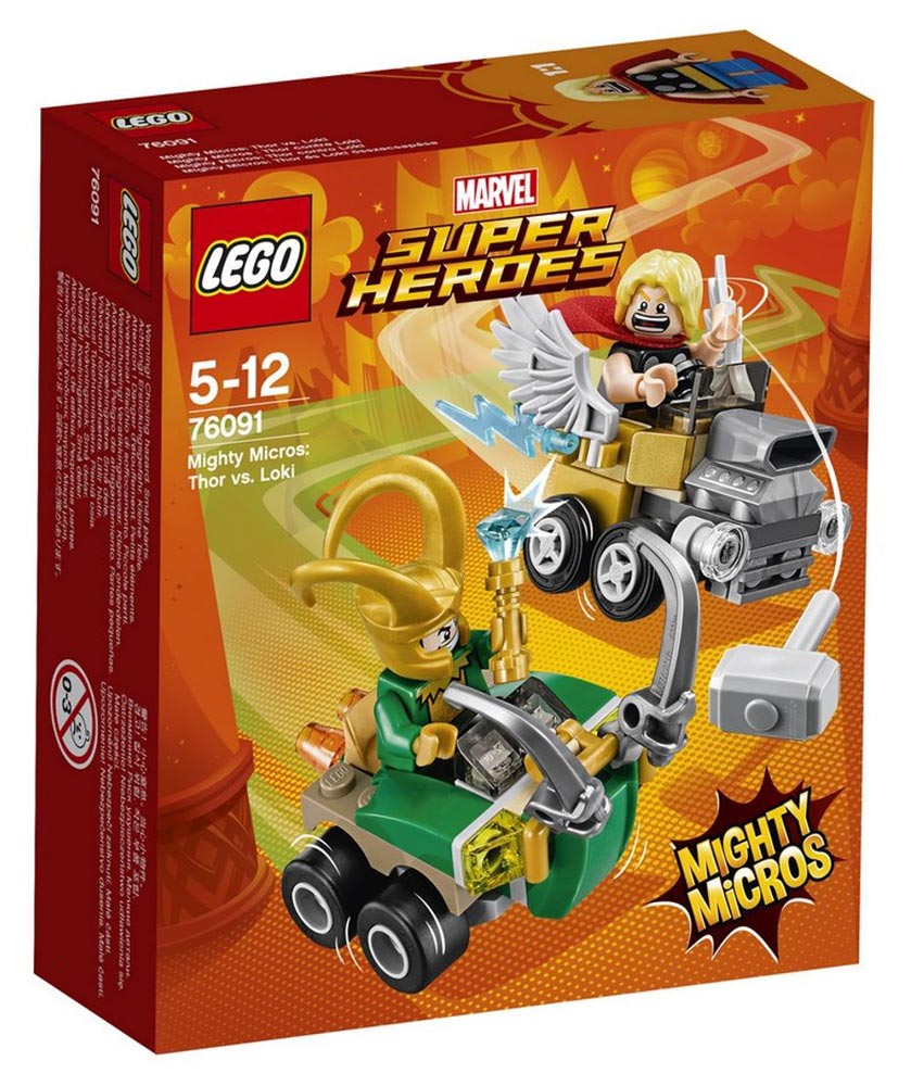 LEGO Marvel Super Heroes - Mighty Micros: Thor vs Loki - 76091