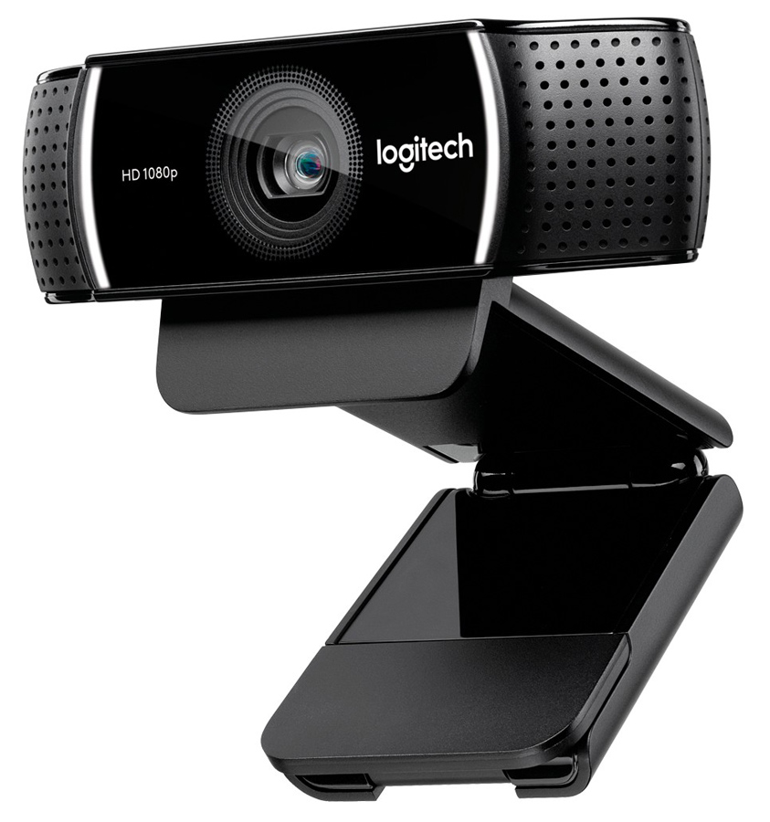 Web Câmera Logitech C922 Pro Stream - Vídeo Chamada em Full HD 1080p - com Tripé - 960-001087