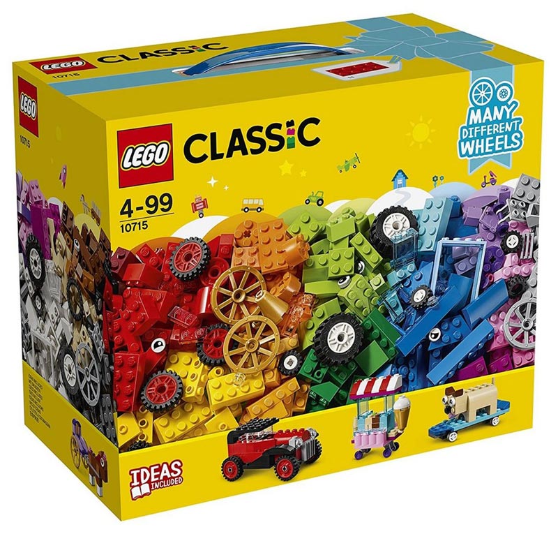 LEGO Classic - Peças Sobre Rodas - 10715