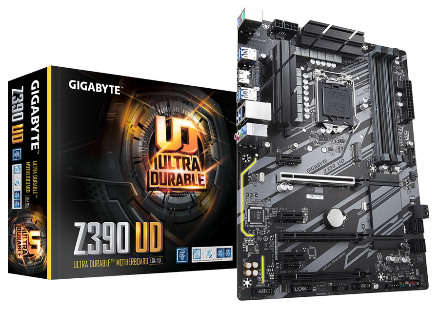 Gigabyte Z390 UD (LGA 1151 - DDR4 2666) Chipset Intel Z390 - Compatível com a 9ª Geração Intel - USB 3.1 Type C - Slot M.2