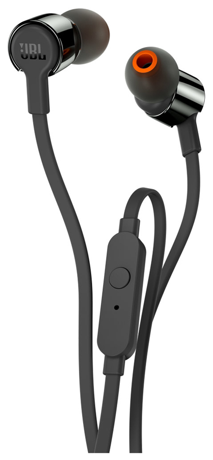 Fone de Ouvido Intra-Auricular JBL Tune 210 - com Microfone - Conector P2 - Preto - JBLT210BLK