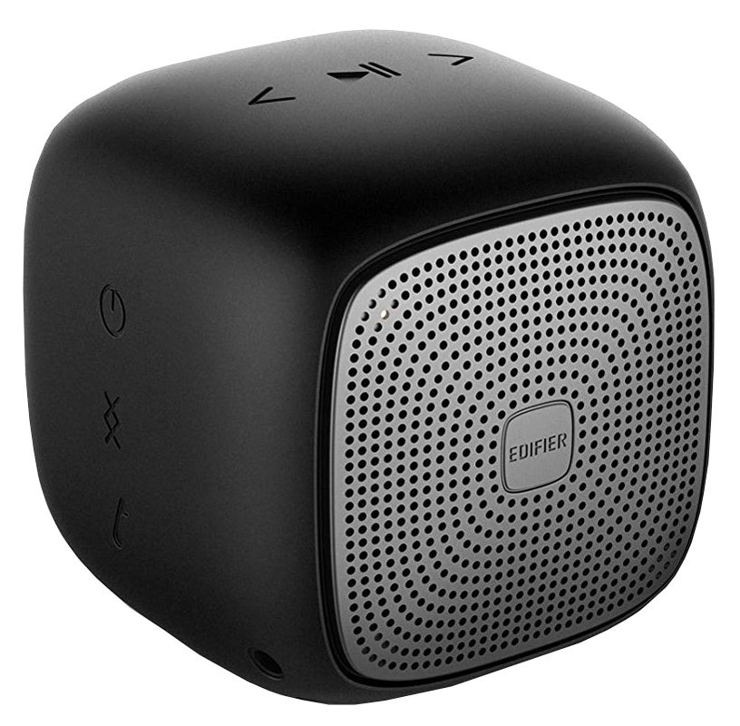 Caixa de Som Portátil Edifier MP200 - Bluetooth - Resistente a Respingos - 5.5W RMS - Entrada MicroSD - Preto