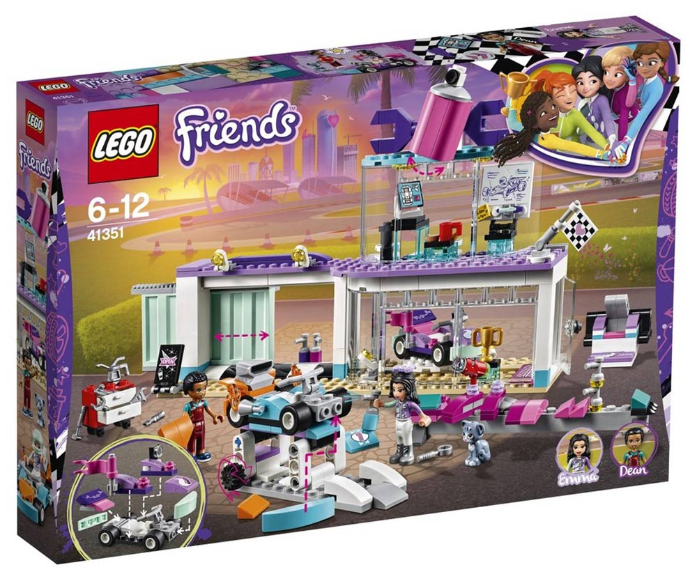 LEGO Friends - Loja Criativa de Tunning - 41351