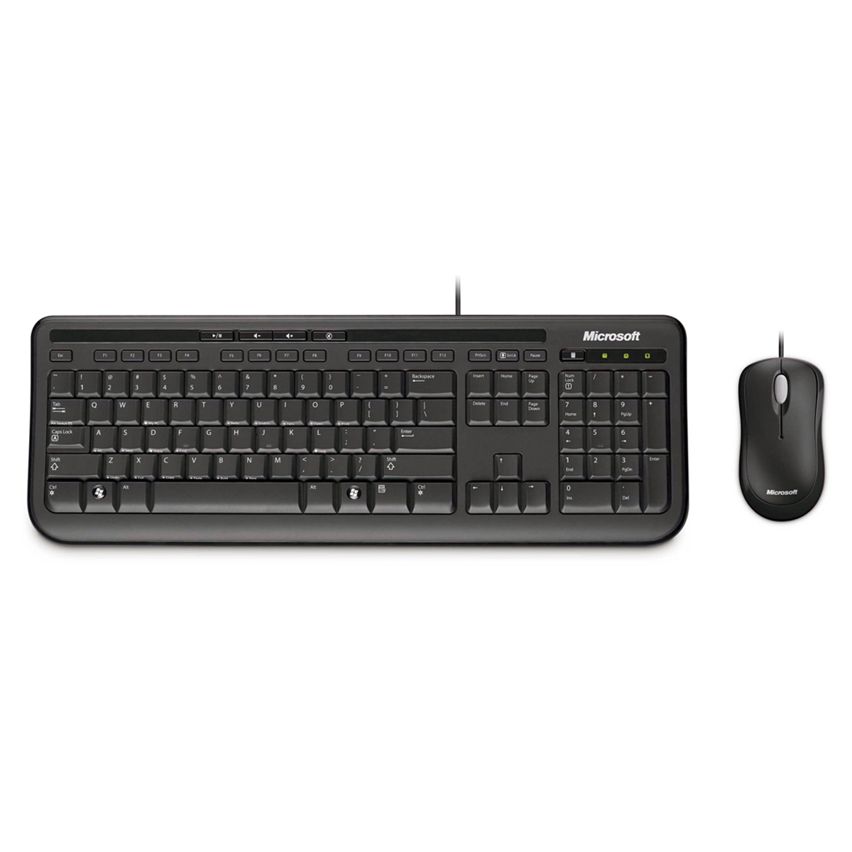 Kit Teclado e Mouse USB Microsoft Wired Desktop 600 for Business - 3J2-00006