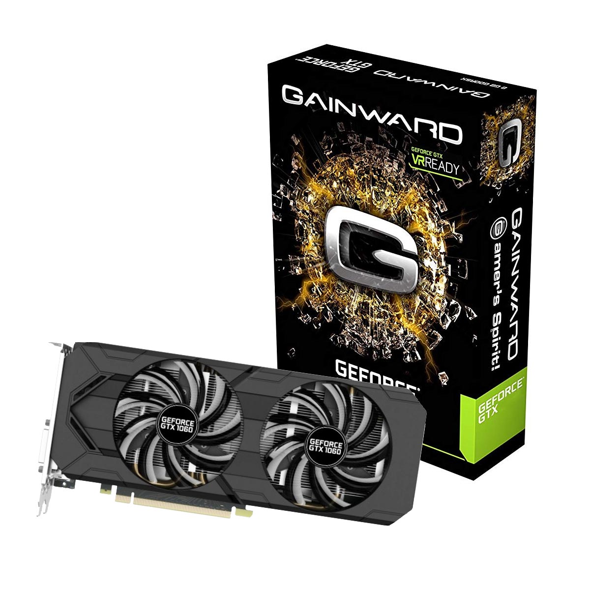 GeForce GTX 1060 6GB GDDR5 192bits - Gainward NE51060015J9-1061D