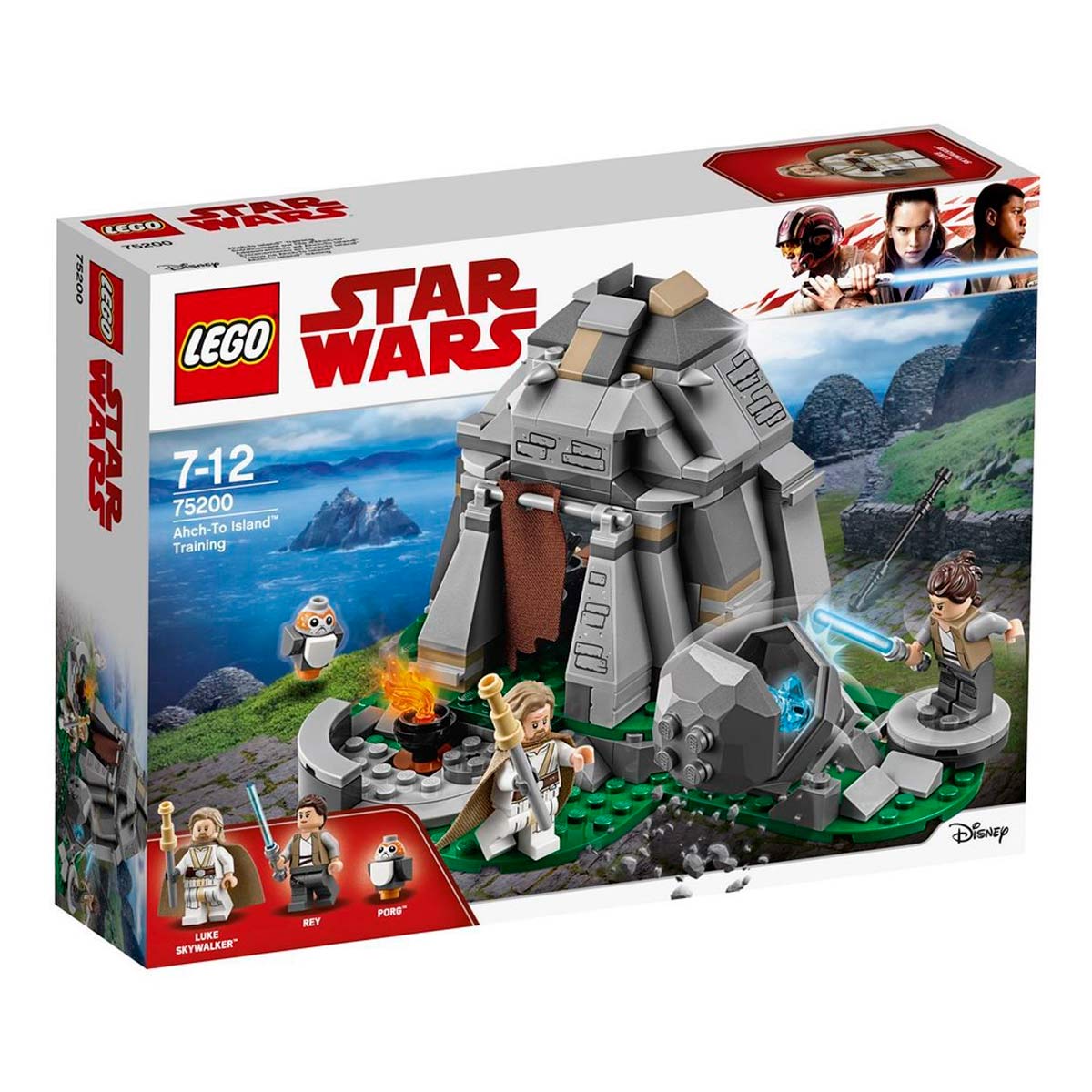 LEGO Star Wars - Treinamento na Ilha Ahch-To - 75200