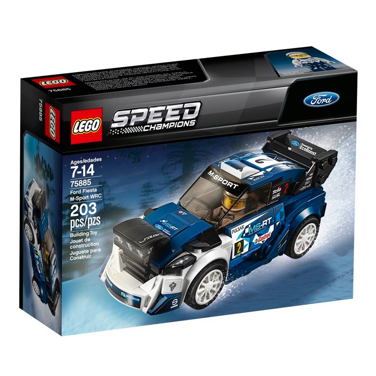 LEGO Speed Champions - Ford Fiesta M-Sport WRC - 75885