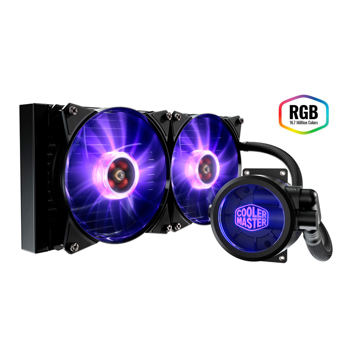 Water Cooler Cooler Master MasterLiquid Pro 280 - (AMD / Intel) - com LED RGB - MLY-D28M-A22PC-R1