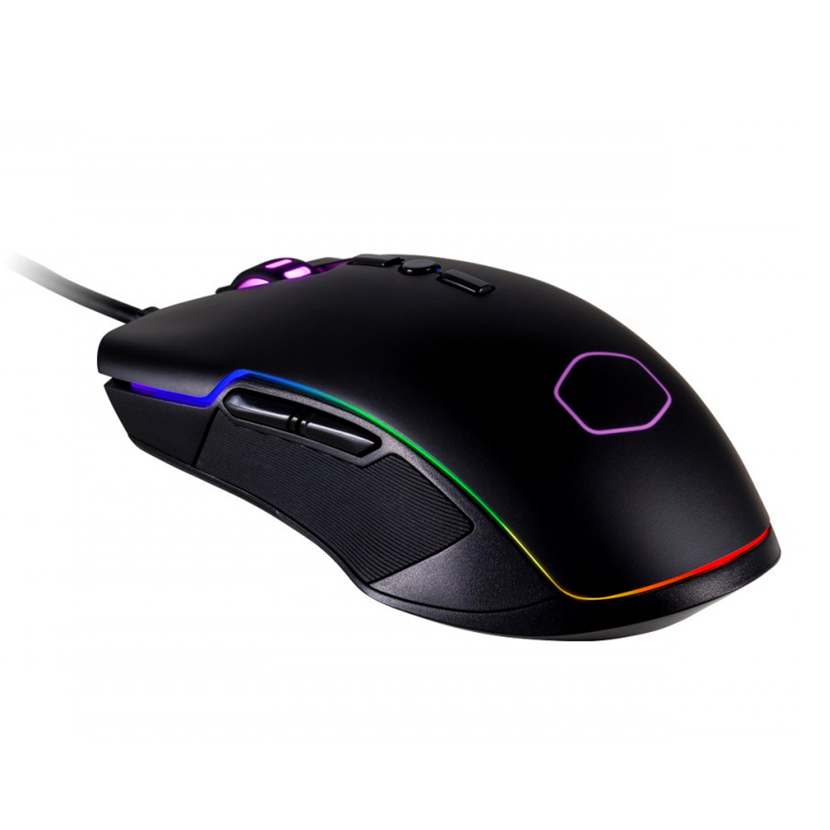 Mouse Gamer Cooler Master CM310 - 10000dpi - com LED RGB - 8 Botões - CM-310-KKWO2