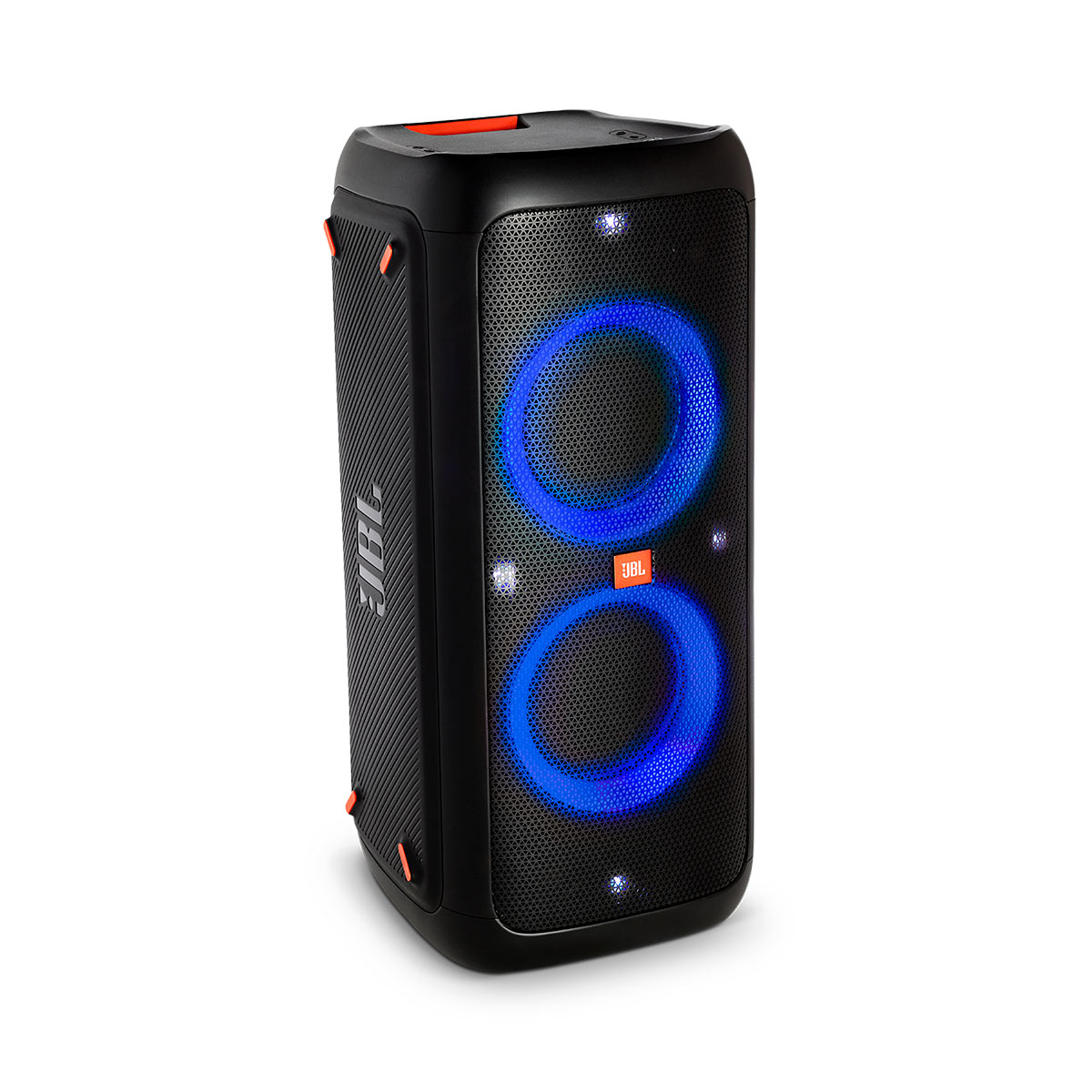 Caixa de Som Portátil JBL Party Box 300 - Bluetooth e USB - Conector RCA e Entrada para Fone, Microfone e Guitarra - com Efeitos LED - Bateria 10.400mAh - Preta - JBLPARTYBOX300BR