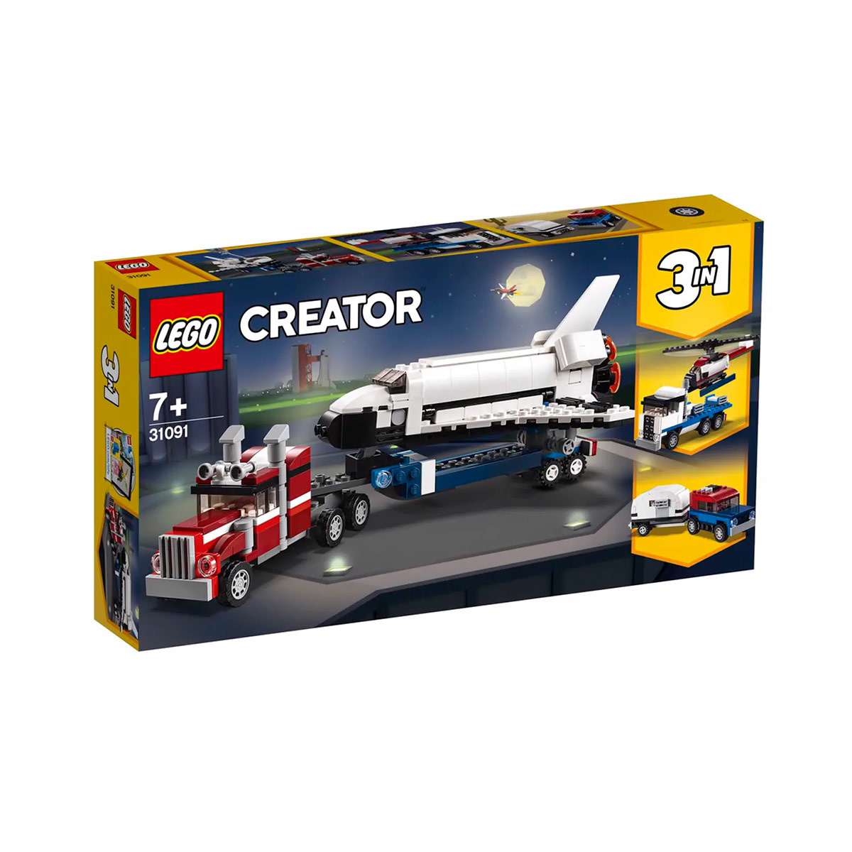 LEGO Creator - Modelo 3 em 1: Veículo Transportador - 31091