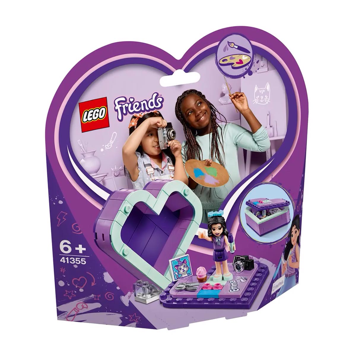 LEGO Friends - Caixa de Coração da Emma - 41355