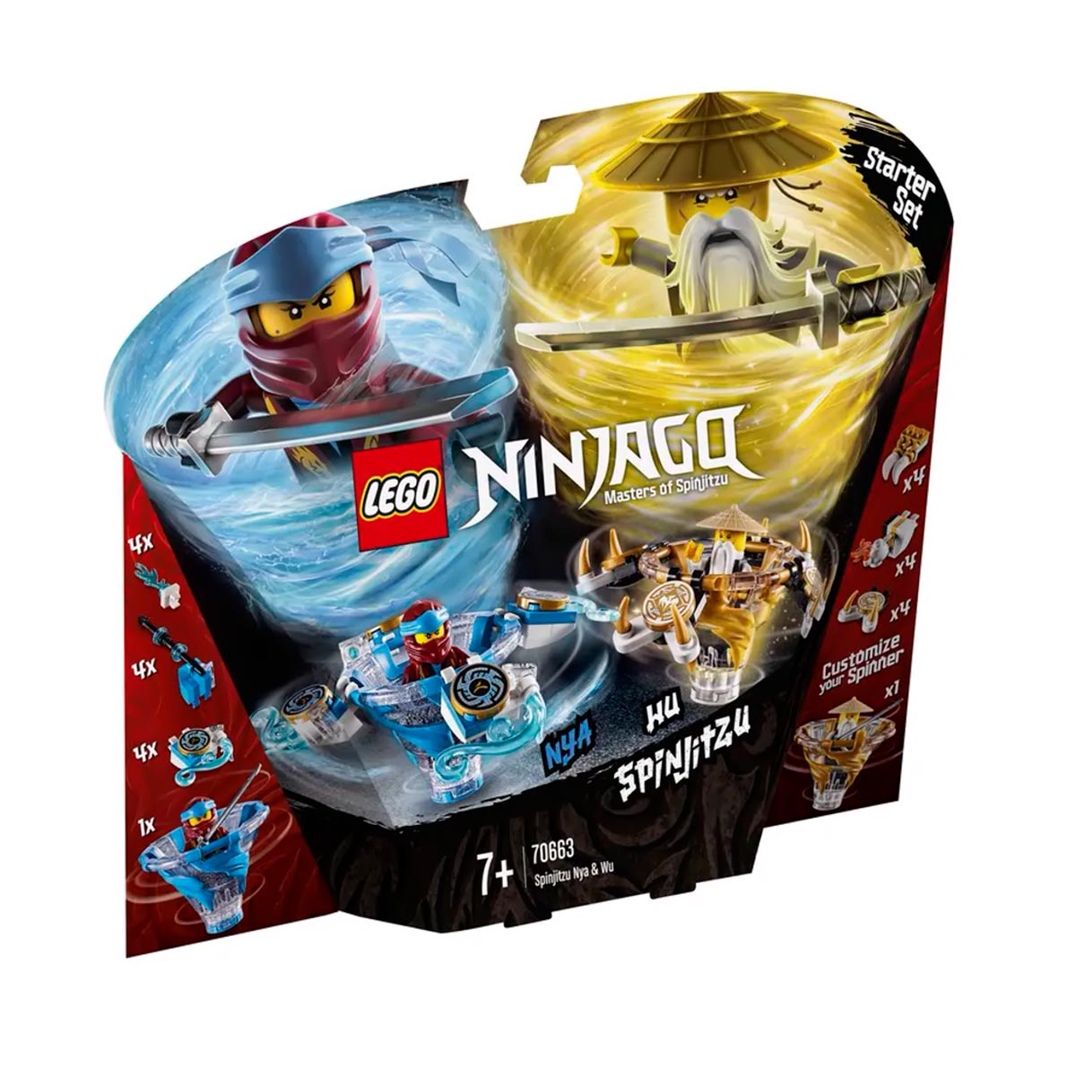 LEGO Ninjago - Spinjitzu Nya e Wu - 70663