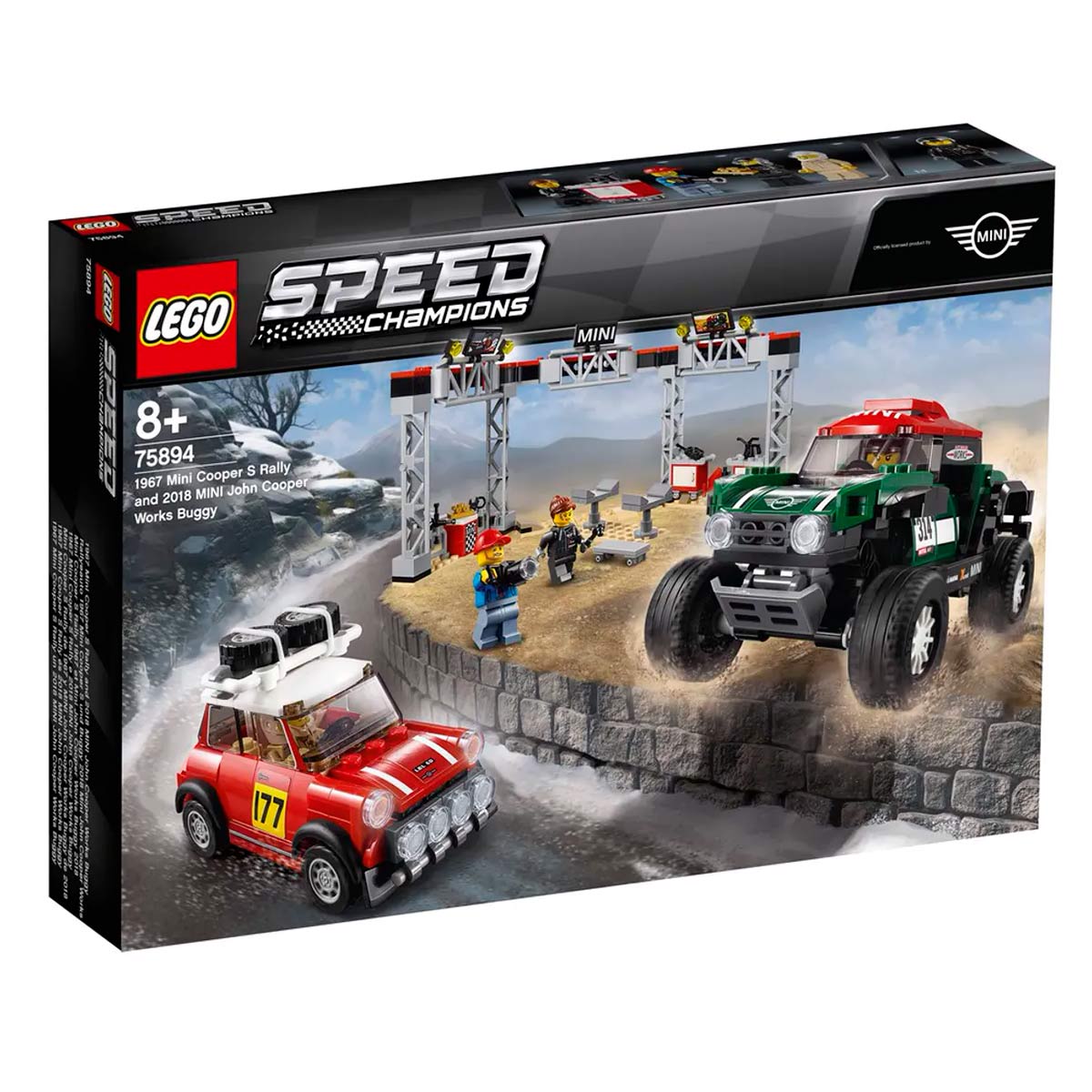 LEGO Speed Champions - 1967 Mini Cooper S Rally e 2018 MINI John Cooper Works Buggy - 75894