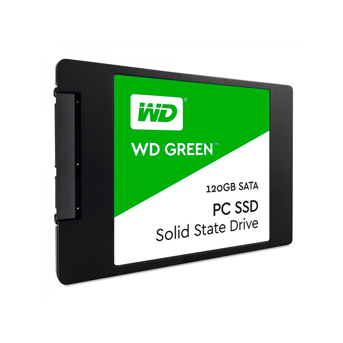 SSD 120GB Western Digital Green - SATA - Leitura 545 MB/s - Gravação 430MB/s - WDS120G2G0A