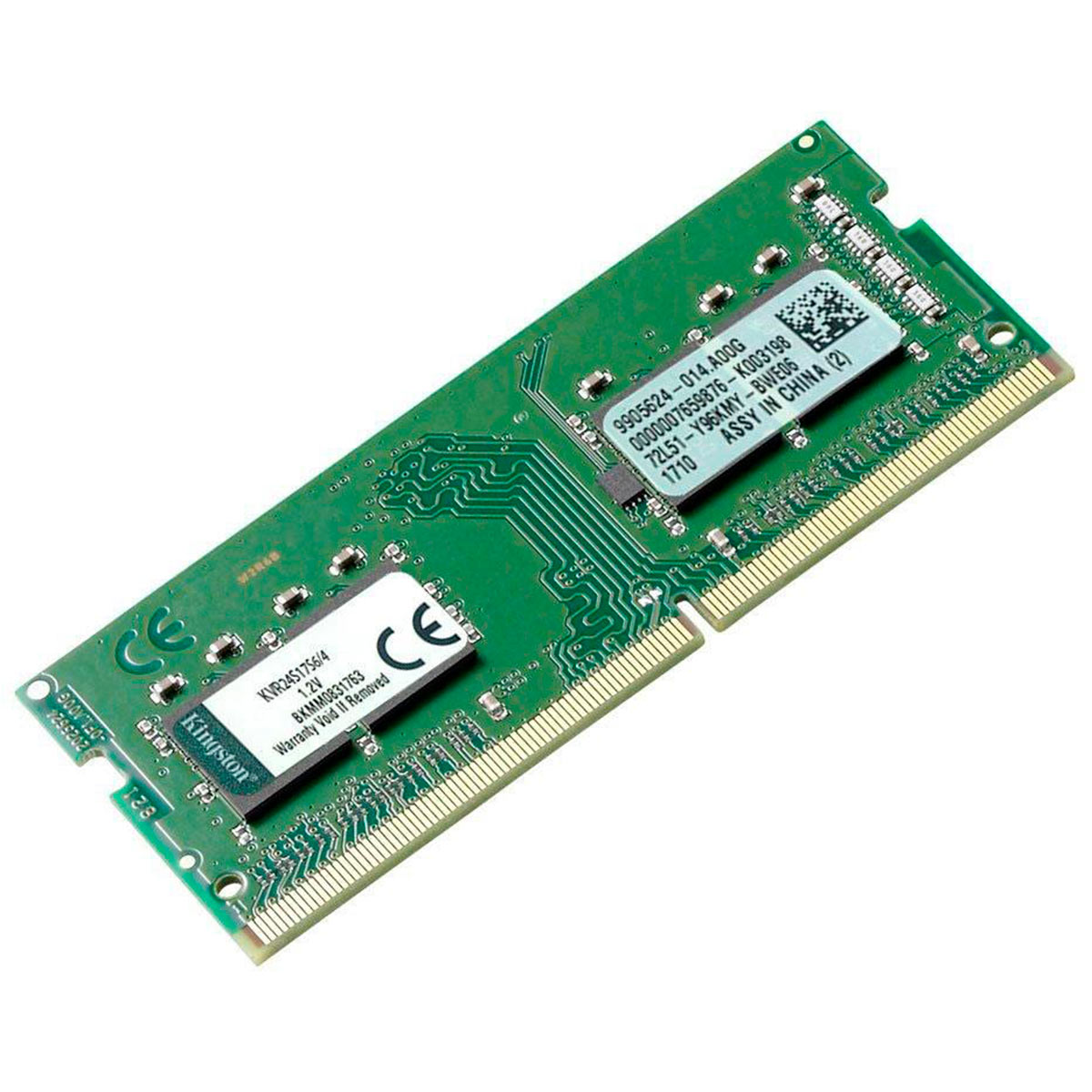 Memória SODIMM 4GB DDR4 2400MHz Kingston - para Notebook - KVR24S17S6/4