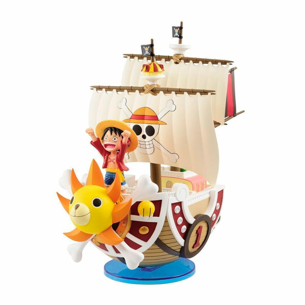 Action Figure - One Piece WCF - Mega World Collectable Figure - Thousand Sunny Ship - Bandai Banpresto 27187/27188