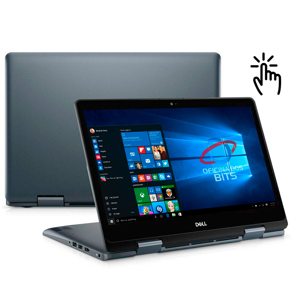 Notebook Dell Inspiron i14-5481-M11 2 em 1 - Tela 14
