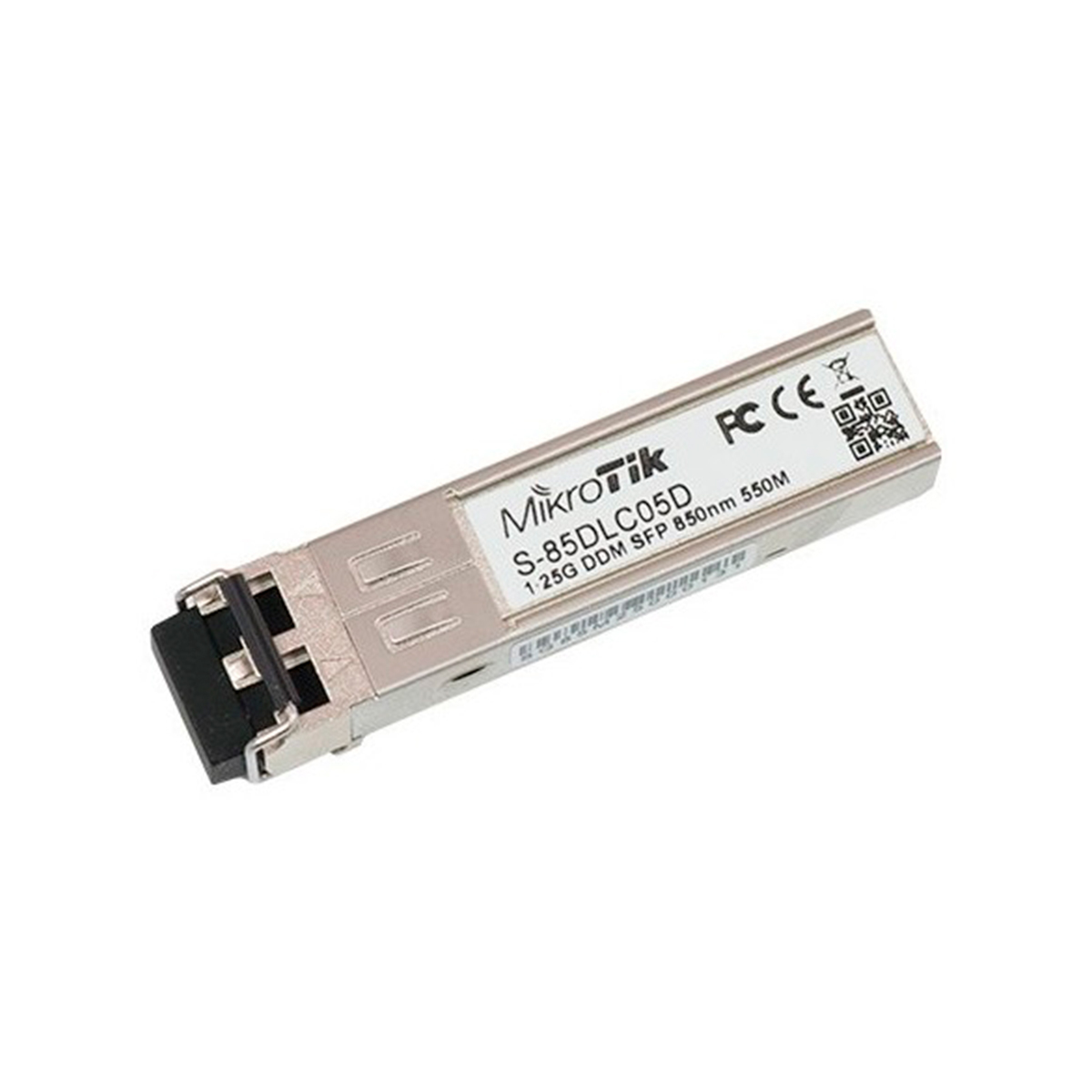 Módulo GBIC LC Duplex Mikrotik S-85DLC05D - Alcance de 550m