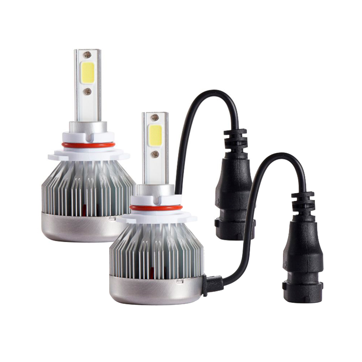 Lâmpada Automotiva H4 30W Super LED COB - 6200K - 2000 Lúmens - Resistente a Água - Soquete Removível - Par - Multilaser AU834