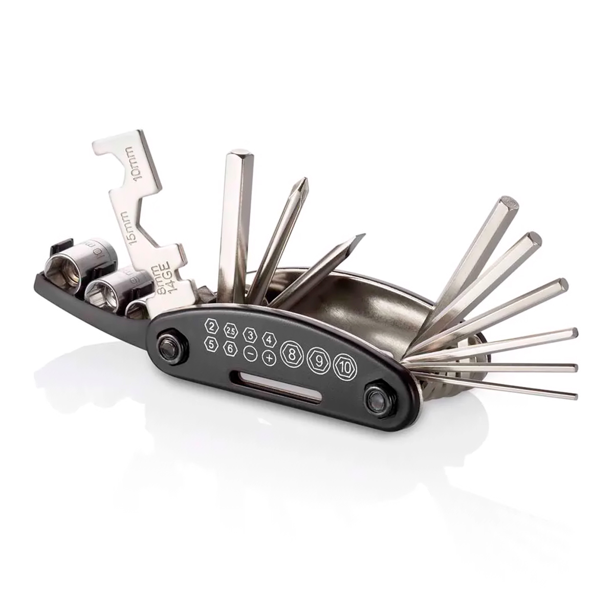 Canivete de Ferramentas para Bicicleta - 15 Funções - Multilaser Atrio BI032